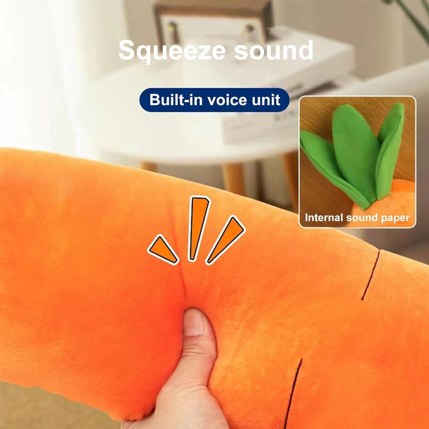 Soft and chewable dog toy for interactive play