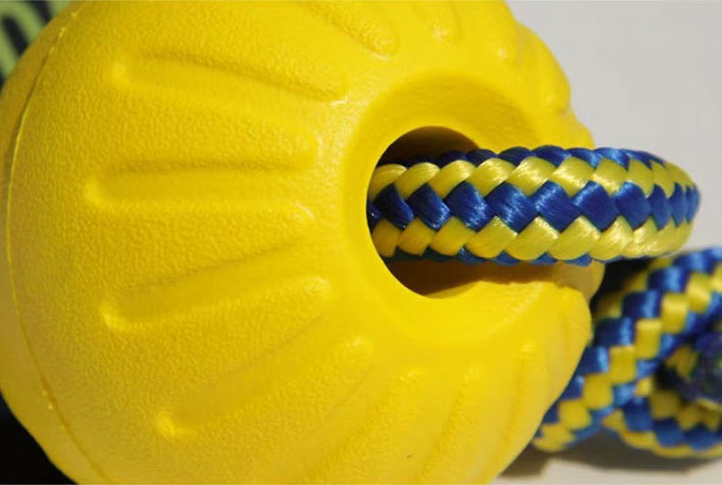 PowerChomp Durable EVA Tug & Fetch Ball