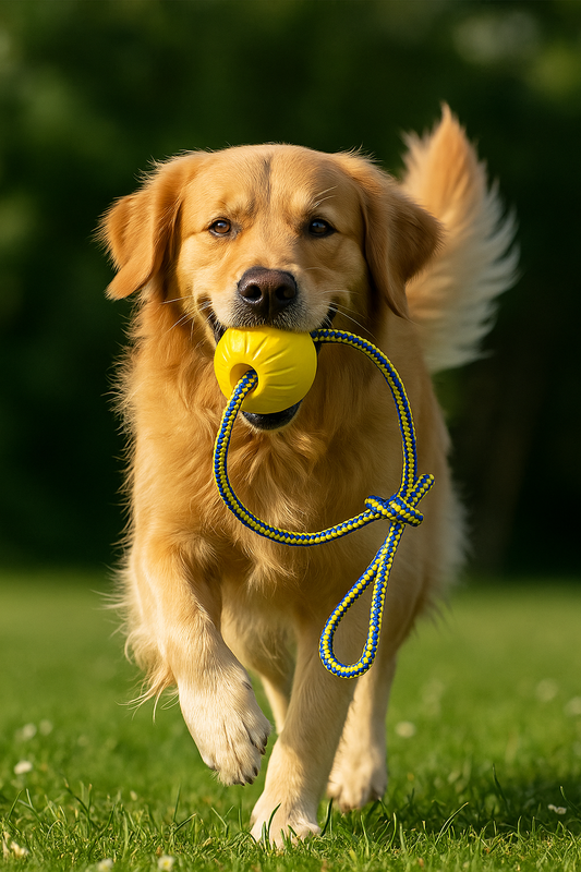 PowerChomp Durable EVA Tug & Fetch Ball