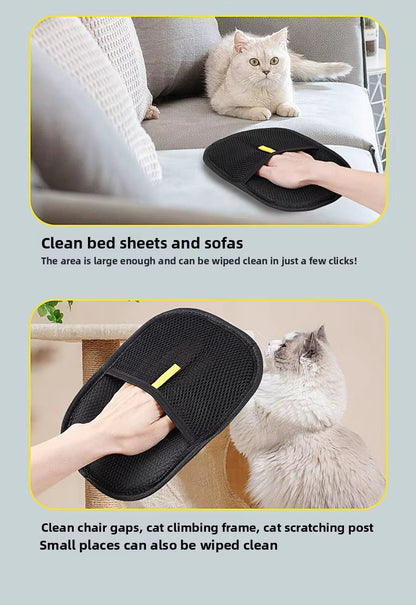 Electrostatic Pet Hair Remover Mitt